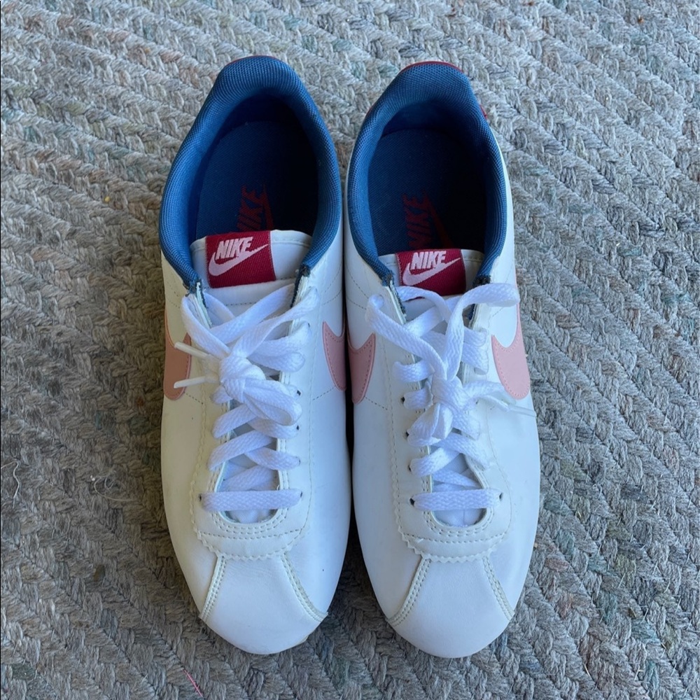 Nike cortez leather coral stardust